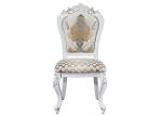 Elegant Retro Wood Carving Family European Dining Chairs