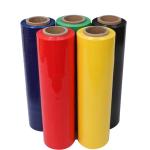 Colourful Plastic 80 Gauge Stretch Wrap Film Jumbo Roll
