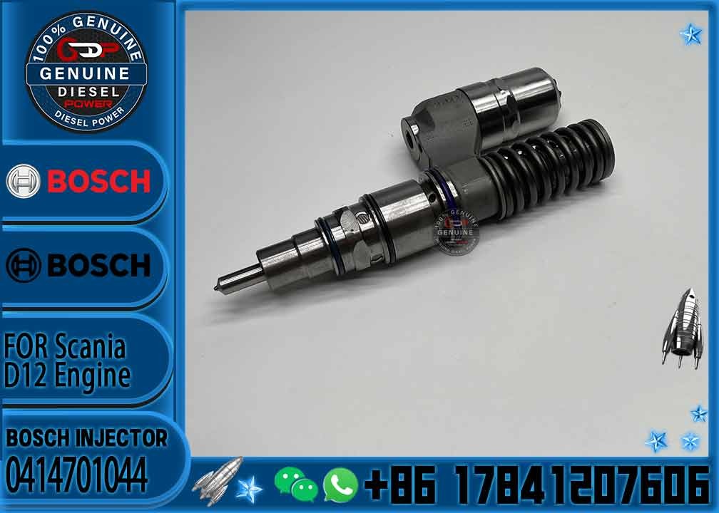 Genuine unit fuel injector 0414701066 0414701044 For Scania 1805344