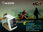 U Smart Watch Wrist WaterProof for iPhone Samsung Android Phones