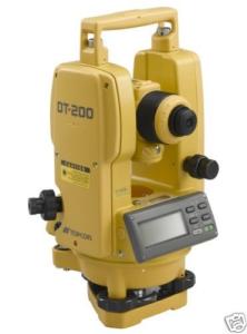 Quality Topcon DT-205L 5&quot; Theodolite For Surveying Construction wholesale