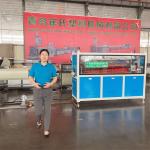 HDPE Plastic Pipe Making Machine , Agricultural Irrigation Pipe Gas Tube