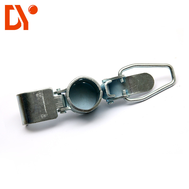4 Phase Lean Tube Connector Galvanized Metal Lock / Buckle ISO9001 Certification