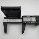 Custom POM Center Release Plastic Buckle 12mm Thick National Molding Buckle