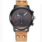 Big Size Alloy Wrist Watch ,Stainless steel caseback Multifunction Wrist Watch