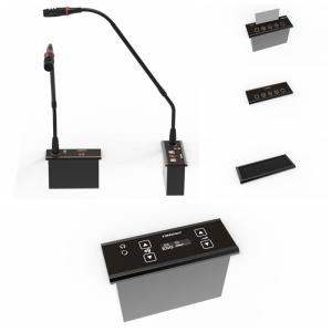 Quality Flush Mounting Conference Room Microphone CAT5 Digital Audio Visual Equipment wholesale