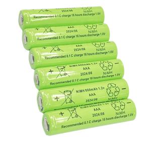 Quality Customized AAA NiMH Battery Pack Low Self Discharge 1.2V 1100mAh wholesale