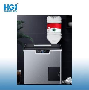 Quality LCD Display Stainless Steel Cubic 1.8L Home Ice Maker Manual Vertical wholesale