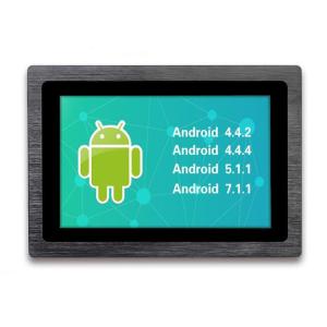 Quality Rugged Industrial Embedded Open Frame 7 Inches Black Pure Flat Capacitive Touch Screen LCD Monitor 12V 24V wholesale