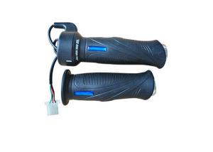 Quality Plastic Electric Bike Throttle With Switch , Electric Bike Handle Grip wholesale
