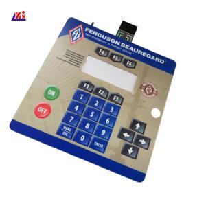 Quality Overlay Adhesive 0.3mm Push Button Tactile Membrane Switch wholesale