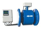 Treatment Plant Magnetic Water Meter 4 To 20 MA