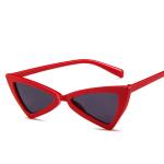 Triangle UV400 Vintage Women Retro Cat Eye Sunglasses