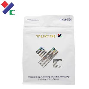 Quality 130 Micron Child Resistant Zipper Bags resealable three side seal wholesale