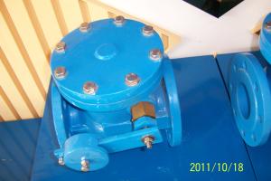 Quality Flanged Swing Check Valve With Ductile Iron Body PN16 / 150lbs Pressure wholesale