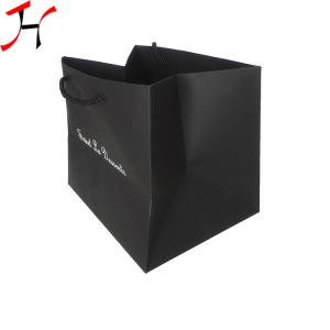 Quality Jinghong Brown Paper Bags With Handles Embossing Matt Lamination Printing wholesale