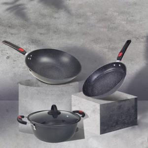 Quality Home Medical Stone Non Stick Cooking Pot Set Kitchen Pots And Pans Cookware Sets wholesale