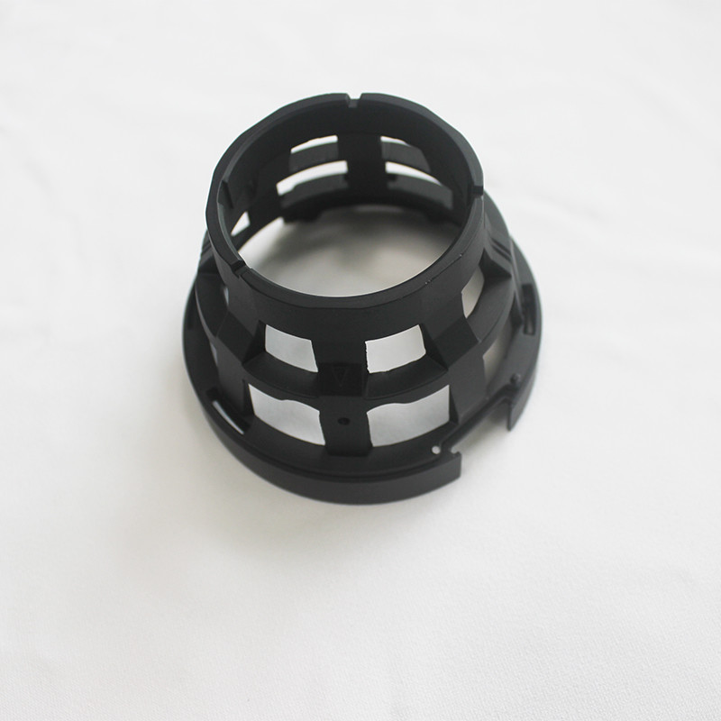 A380 Basket Loudspeaker Spare Parts , Painting Black Aluminum Alloy Die Casting Parts