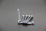 Cross Head Self Tapping Galvanized Screws Slot Drive For Furniture Hardware