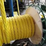 56mm Diameter Braided Synthetic Rope 12 Strand Uhmwpe Marine Ropes