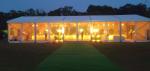 High Capacity Large Party Marquee Tent Weather Resistant With Eave Height 4m