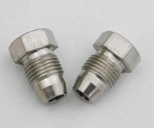 China Thread Stainless Steel Hollow Bolts With Hex Head M5 X 25 Size Grade 8.8 on sale