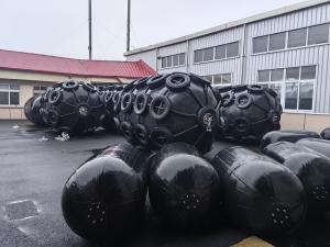 Quality Durable Inflatable Cylinder Yokohama Fender / Pneumatic Rubber Fenders wholesale