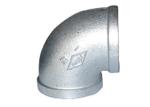 Plumbing 90 Degree Galvanized Malleable Iron Elbow Threaded Pipe Fittings