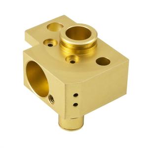 Quality Industrial Brass Copper CNC Mechanical Part 0.02mm-0.01mm wholesale