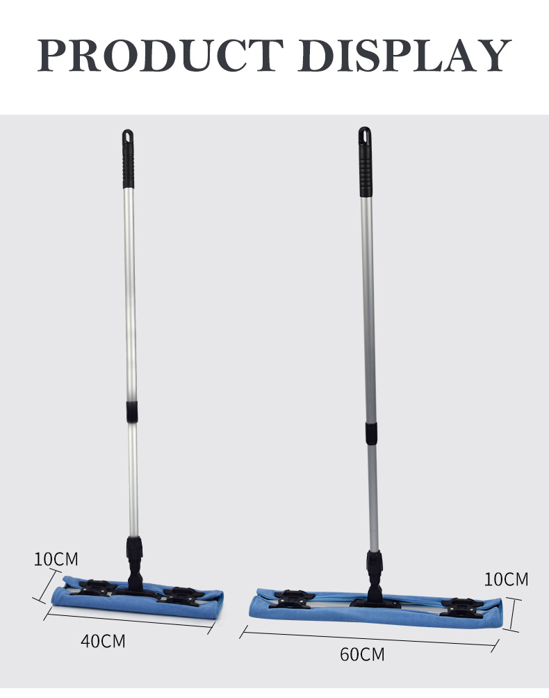 Industrial ESD Flat Clean Room Mops Microfiber Mop Cloth Anti Static