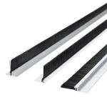 Nylon Bristle Aluminium Holder Door Bottom Seal Brush Strip