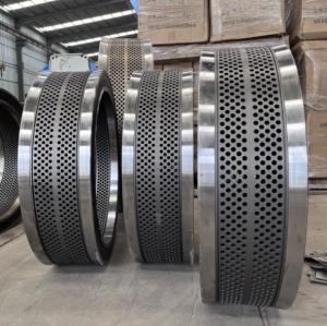 Quality 1500-2000Kg/H Wood Pellet Machine Parts Ring Die Roller Shell Wood Pellet Mill Parts wholesale