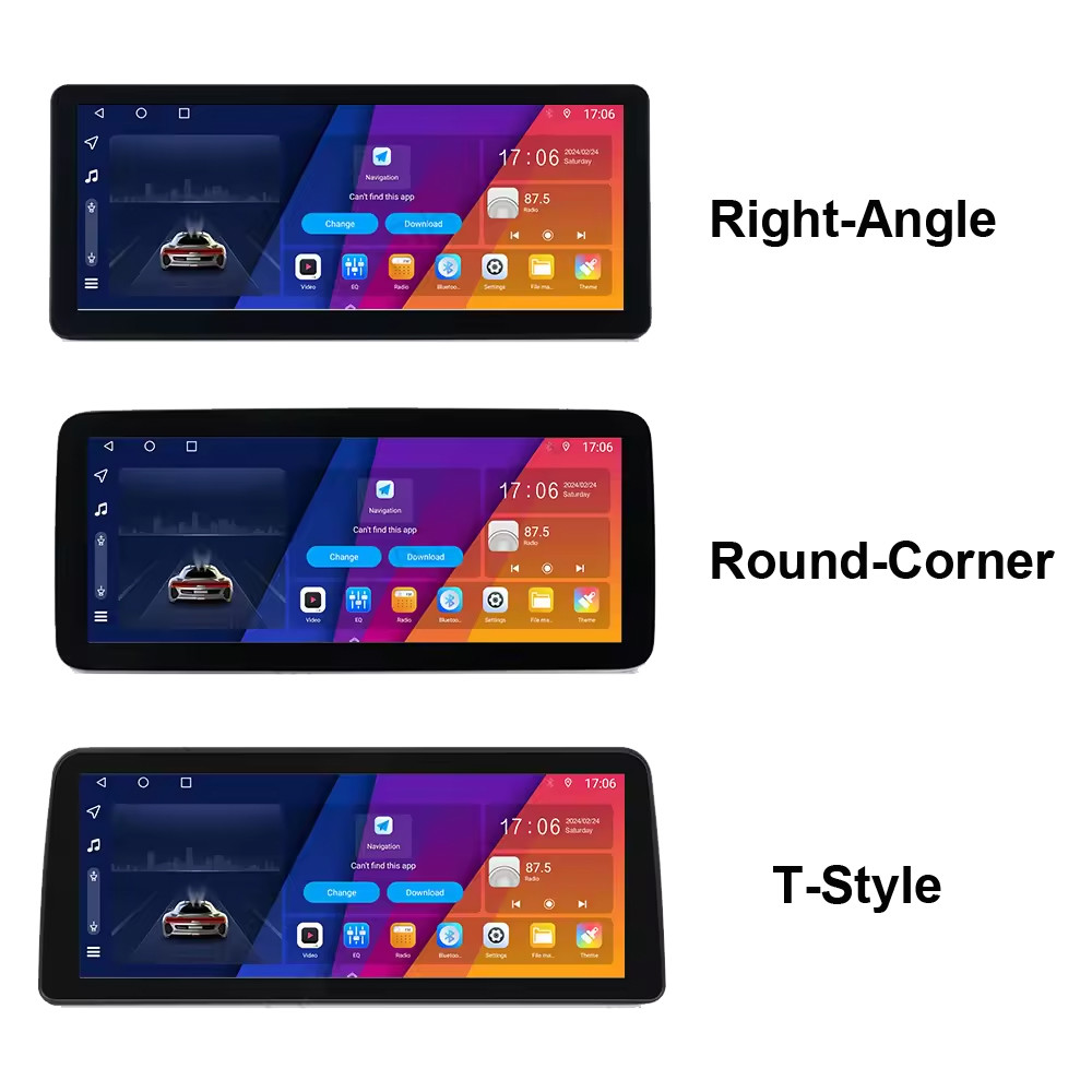 Touch Screen Universal Multimedia Car Audio Stereo Android 13 GPS Navi 12.3 Inch