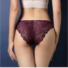 Buy cheap N3004 Factory Wholesale Women Luxury Sheer Lace Low Waist Underwear from wholesalers