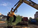 Excavator Attachment Hydraulic 360 Degree Rotating Rock Grabber