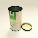 Custom Loose Tea 99mm Diameter Paperboard Push Up Tubes