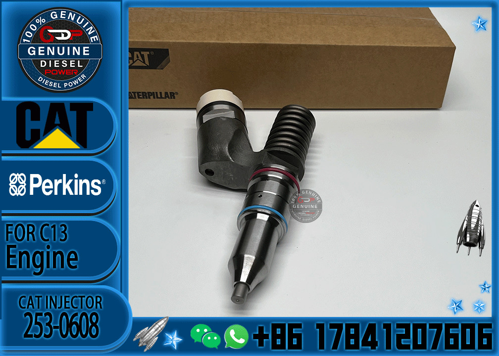 Diesel Fuel Injector 253-0608 259-5409 For Cat C11 C13 Excavator 345C 345D 349D