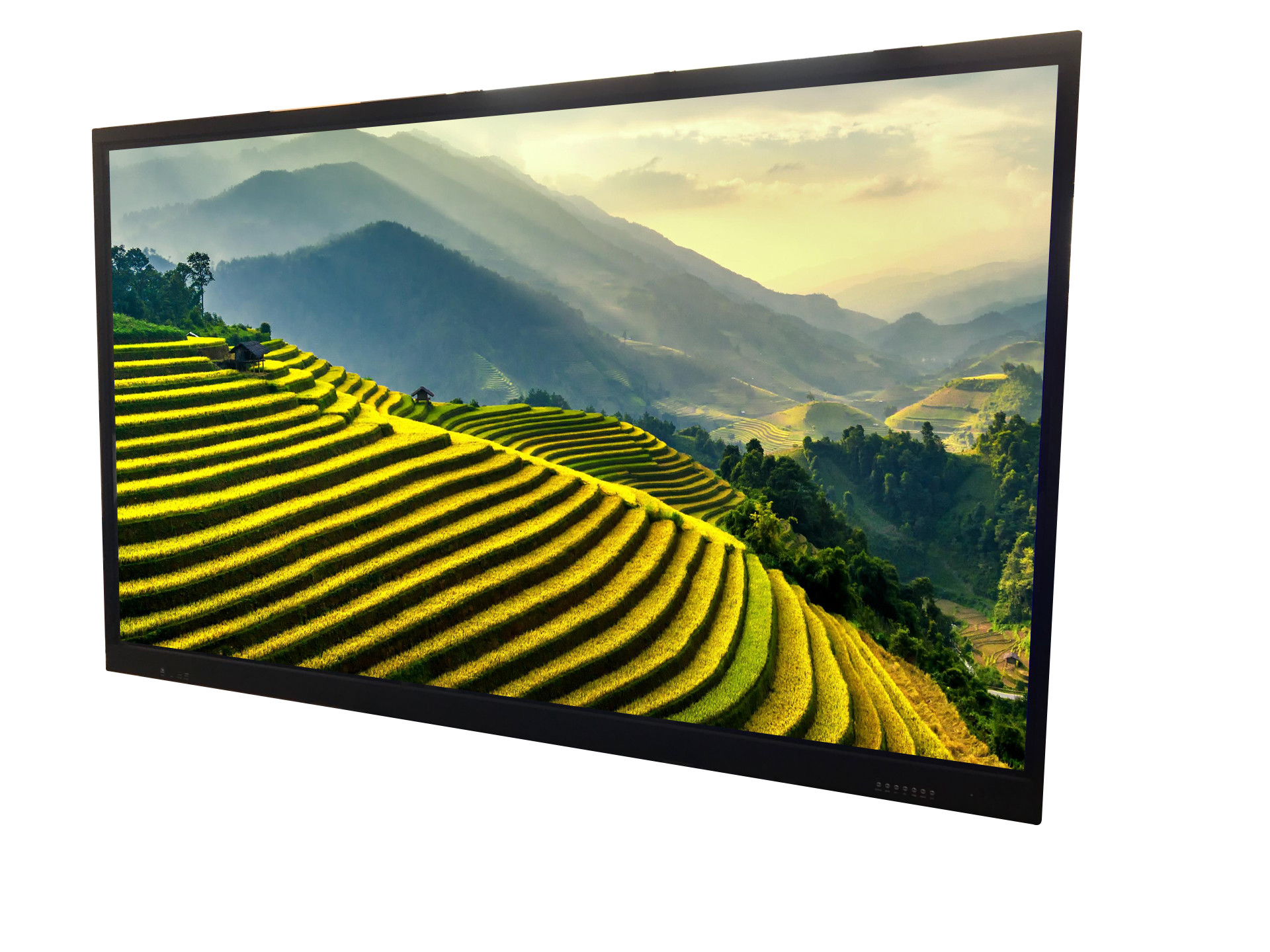 Infrared Touch Screen Teaching Board , 20 Points 86'' All In One Whiteboard