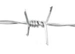 Securiy 50kg / Coil Galvanized Steel Fence Barbed Wire 1.6mm