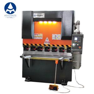 Quality 63T1600MM NC Torsion Bar Press Brake Hydraulic With Nanjing Estun E21 wholesale