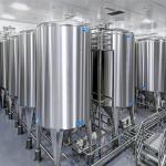 2000L Shampoo Cosmetic Mixing Tank Single Layer