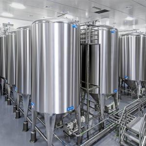 Quality 2000L Shampoo Cosmetic Mixing Tank Single Layer wholesale