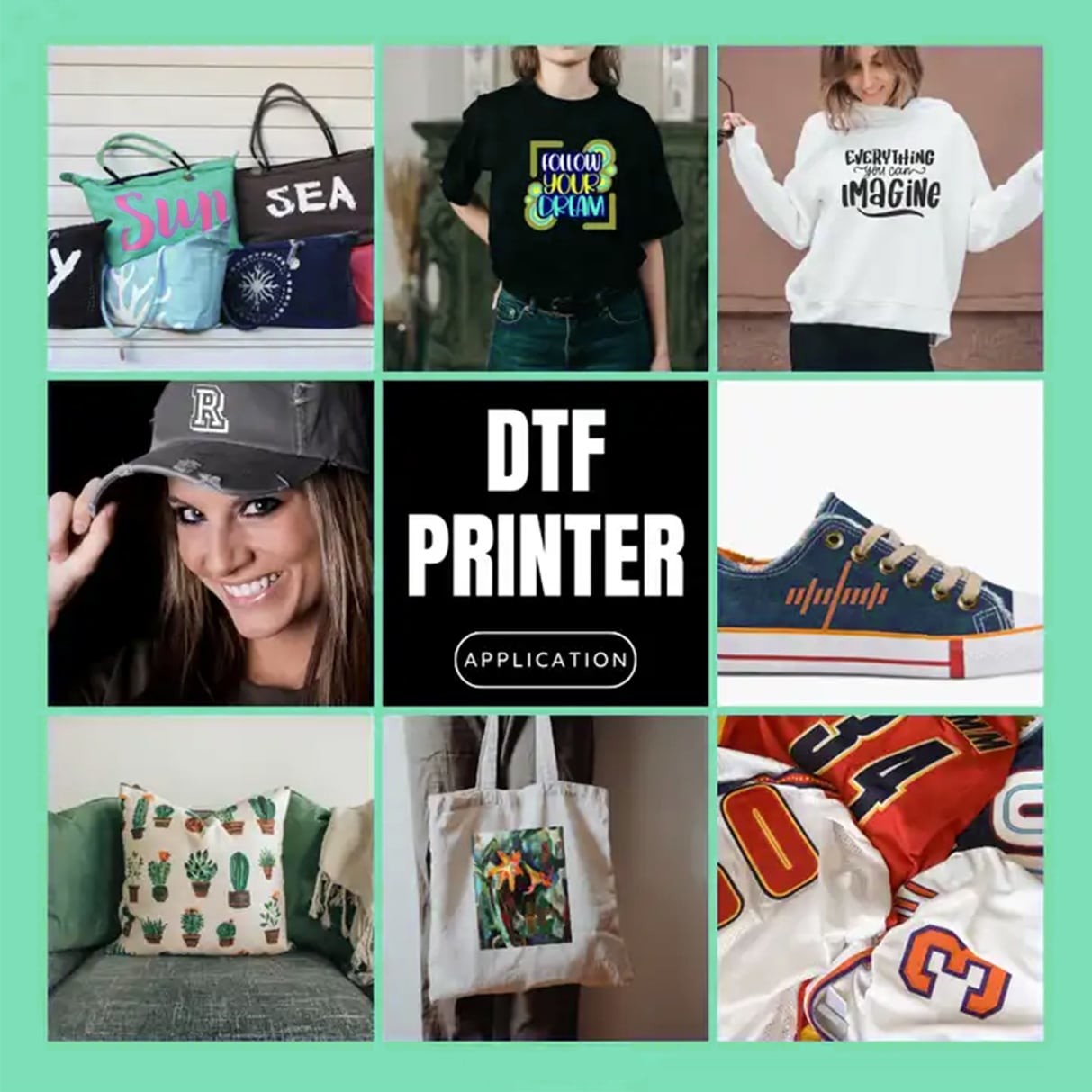 2024 Factory Directs Sales 30cm DTF Printer 2 Heads XP600 A3 Tshirts DTF Transfer Film Peinter For Small Business