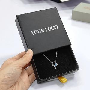 Quality Logo Printing Rigid Boxes for Jewelry Packaging 9x9x3cm Multi-functional Travel Box wholesale