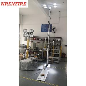 Quality 3.5m roof mount pneumatic telescopic mast move light tower-4x60W LED wholesale