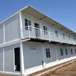 Steel Structure Container House 2 Storey Expandable Prefab Homes