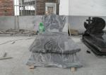 Classic Granite Memorial Headstones Carved / Custom Surface SGS Approved
