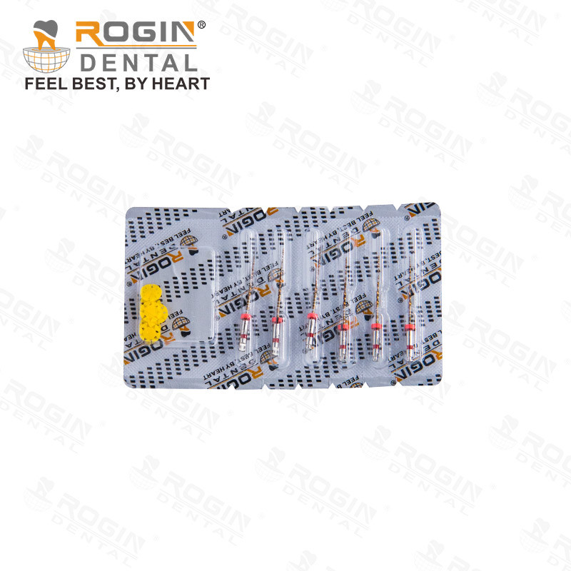 Unique Flexibility 21mm Red Niti High Effective Super Flexi Files For Curved Root Canals
