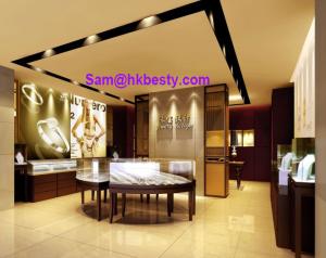 Quality Jewelry store Design and furniture design, jewelry showcases manufacturer wholesale
