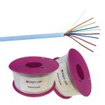 Bare Copper Wire 10X0.5mm Brown Unshielded Tinned Copper Alarm Cable for UK